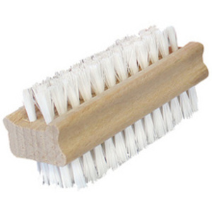 Peggy Perfect Brosse à ongles, en bois, brosse en fibres
