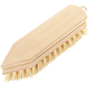 Peggy Perfect Brosse à récurer extra dure, bois naturel