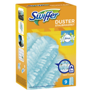 Swiffer Kit d'essai plumeau-magnétique, 1 manche +3 plumeaux