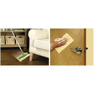 Swiffer Serpillère à sec 'bois & parquet', pack de rechange
