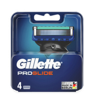 Gillette Lames de rechange ProGlide, pack de 4