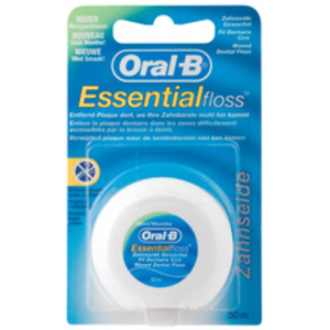 Oral-B Fil dentaire Essentialfloss, 50 m, goût de menthe