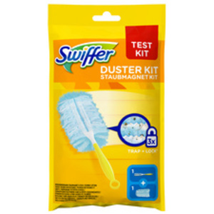 Swiffer Kit de démarrage plumeau-magnétique, 1 manche + 1