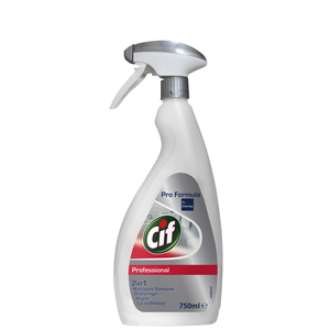 Cif Professional Nettoyant sanitaire 2en1, spray 750 ml  - 76167