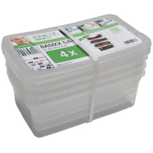 keeeper Kit de boîtes de rangement 'bea', 3x 11,0 litres, PP