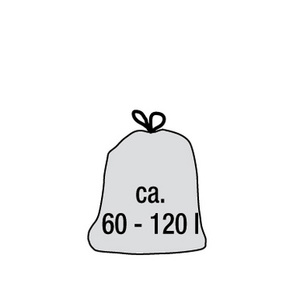 keeeper Poubelle 'swantje', 50 litres, argent / anthracite