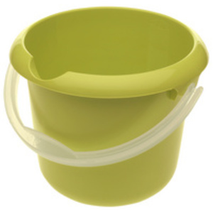 keeeper Seau de nettoyage 'mika', rond, 5 L, transparent