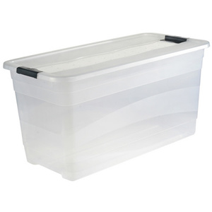 keeeper Boîte de rangement 'cornelia', 83 L, transparent