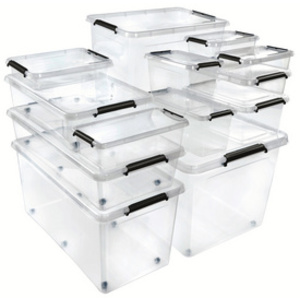 keeeper Boîte de rangement à clips Lars, à roulettes, 61 L