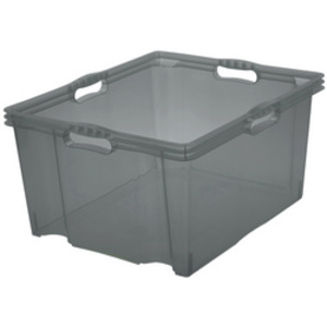 keeeper Boîte de rangement 'franz', 44 litres, crystal-grey