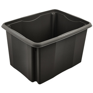 keeeper Boîte de rangement 'emil eco', 30 litres, graphite