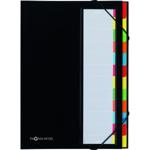 PAGNA trieur DESKORGANIZER Color, 12 poches, noir
