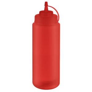 APS Bouteille verseuse souple, 260 ml, set de 6, rouge