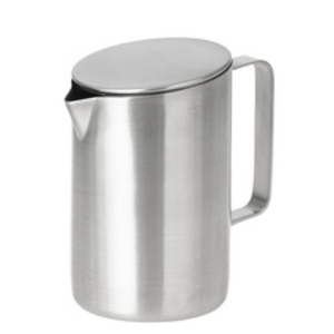 Esmeyer Pot à lait avec couvercle VISTA, rond, argent