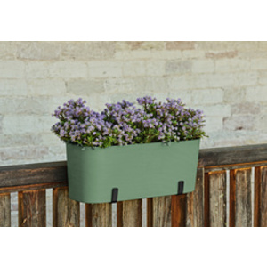 tera Kit de jardinière 'Paros', support inclus, black
