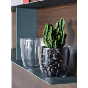 tera Pot de fleurs 'Madeira 26', transparent