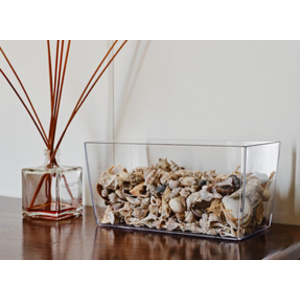 tera Pot de fleurs 'Coimbra 25', transparent