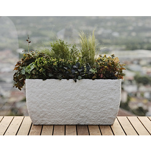 tera Bac à plantes 'Petram 80', stone white