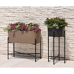tera Support métallique 'Iron Stand 02', mat, noir