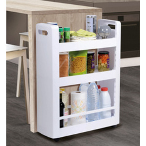 EDA Desserte mobile MOBILO DESSERTE, 3 tablettes, anthracite