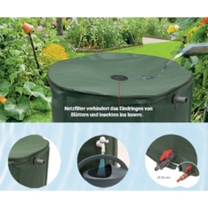 EDA Citerne RECUP'O, diamètre: 800 mm, 500 litres, vert