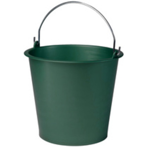 EDA Seau, 10 litres, plastique, vert