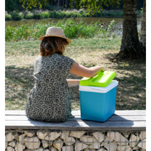 EDA Glacière, plastique, 24 litres, bleu lagune