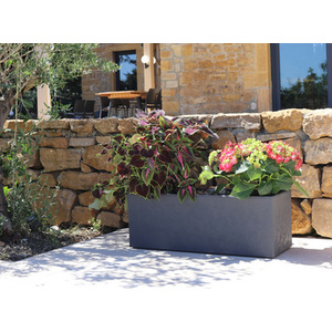 EDA Jardinière BASALT UP, longueur: 795 mm, anthracite