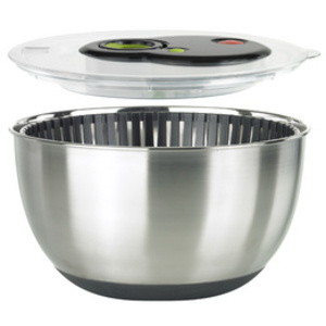 emsa Essoreuse à salade TURBOLINE, 4,5 litres, acier