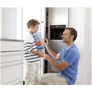 emsa Boîte de conservation CLIP & CLOSE, kit de 3, 1,20 L