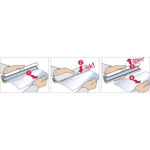 emsa Coupe-film 'CLICK & CUT', blanc / rouge
