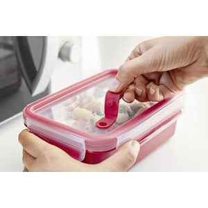 emsa Boîte à micro-ondes CLIP & MICRO, 1,2 litres