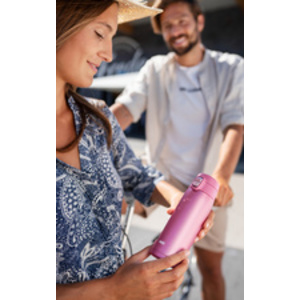 emsa Bouteille isotherme TRAVEL MUG LIGHT, 0,4 L, vieux rose