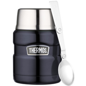 THERMOS Récipient alimentaire STAINLESS KING, 0,47 l, rouge