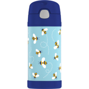 THERMOS Gourde isotherme FUNTAINER Straw Bottle, abeilles