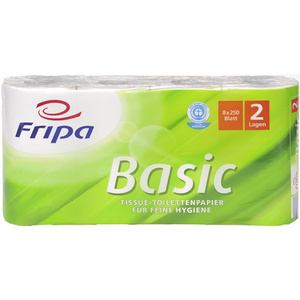Fripa Papier toilette Basic, 3 couches, blanc
