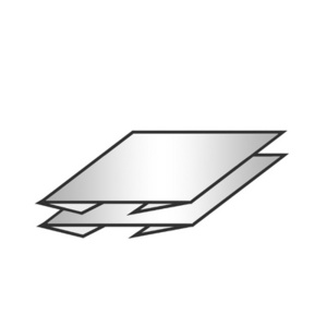 Fripa Essuie-mains PLUS, 250 x 230 mm, pli en V, naturel