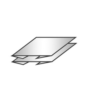 Fripa Essuie-mains VERDE, 250 x 230 mm, pli-V, vert