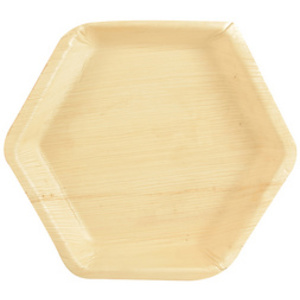 PAPSTAR Assiette en feuille de palme 'pure' 235 x 30 mm