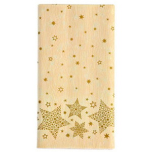 PAPSTAR Serviette à motif de Noël 'Christmas Shine', crème