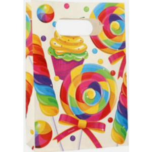 PAPSTAR Pochette cadeau 'Candies', 140 x 210 x 60 mm