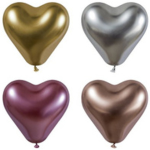 PAPSTAR Ballon 'Glossy Heart', assorti