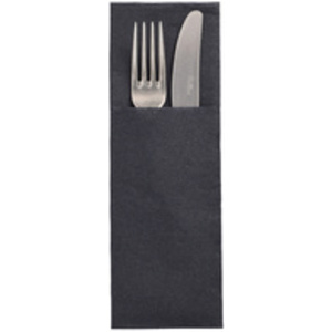 STARPAK Serviette pochette 'DAILY Collection', gris