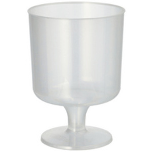 PAPSTAR Verre à vin en PP réutilisable, 0,2 l, 10 pièces