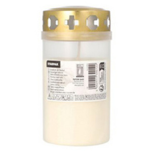 STARPAK Photophore tombal T3, diamètre: 64 mm, rouge