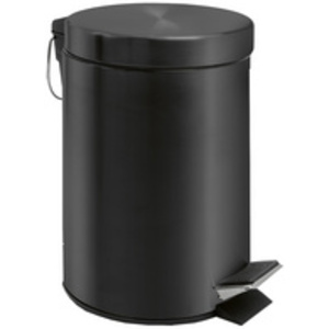 MOOR Poubelle cosmétique à pédale MELINDA, 3 litres, inox