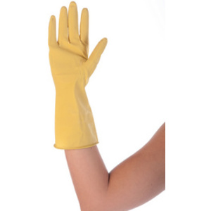 HYGOSTAR Gant universel en latex Bettina, L, jaune  - 71007