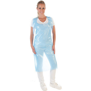 HYGONORM Tablier jetable LDPE, 33 my, gaufré, blanc