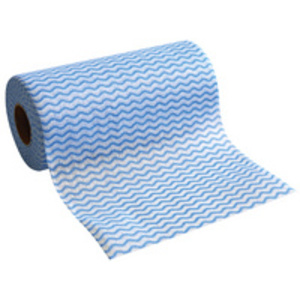 HYGOCLEAN Torchon & chiffon de nettoyage, sur rouleau, bleu