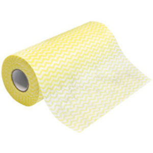 HYGOCLEAN Torchon & chiffon de nettoyage, sur rouleau, jaune